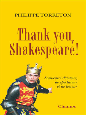 cover image of Thank you, Shakespeare !